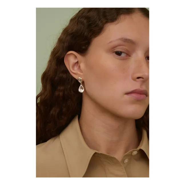 Boucles d'Oreilles Pendante | Argenté
