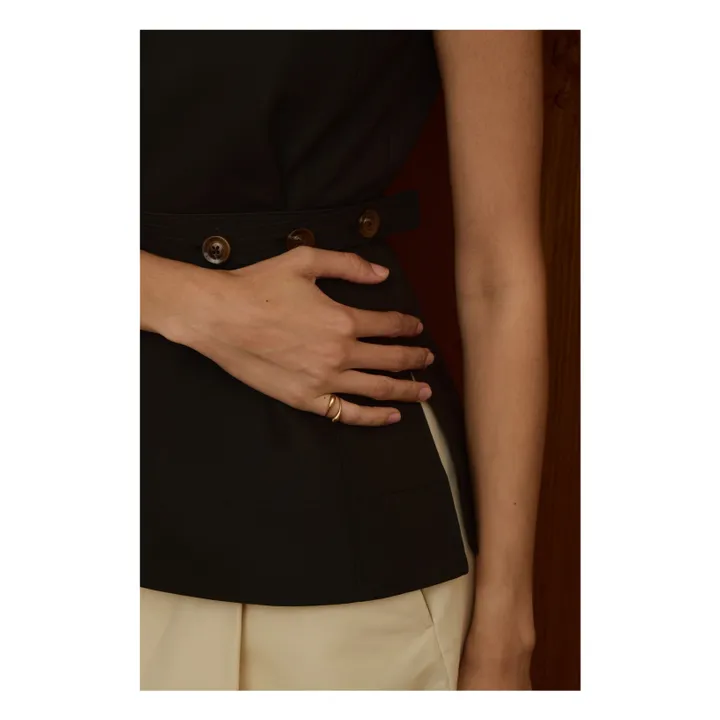 Bague Goutte | Doré- Image produit n°1