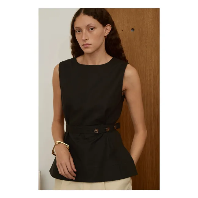 Flaches quadratisches Armband | Gold