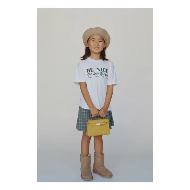 Be Nice T-shirt Recycled cotton | White