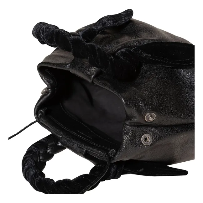 Tasche Bombon Halstuch Velours | Schwarz