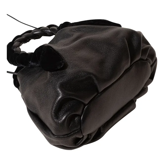 Tasche Bombon Halstuch Velours | Schwarz