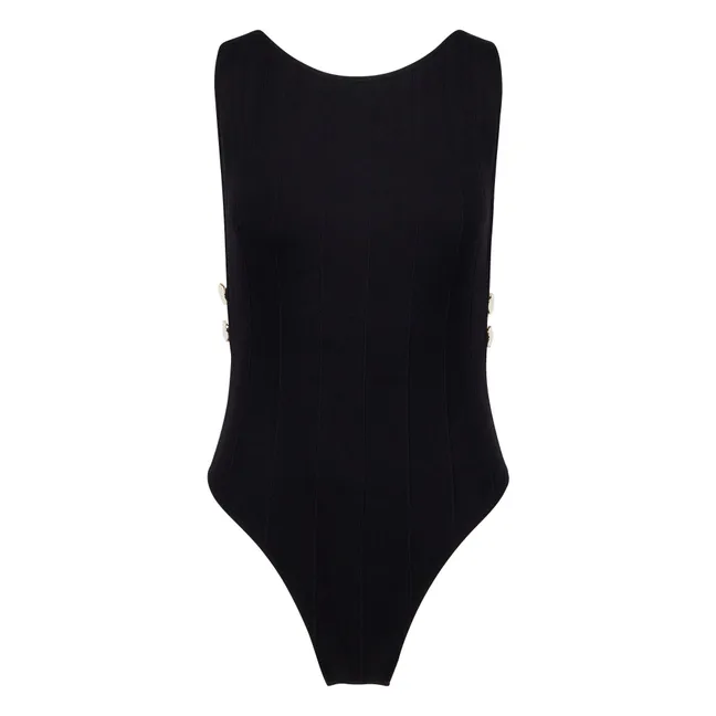 Maillots Une Pièce L'Interdit | Noir