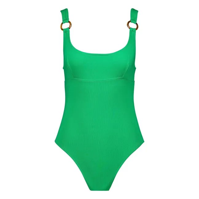 Costume da bagno intero Le Troublant | Verde