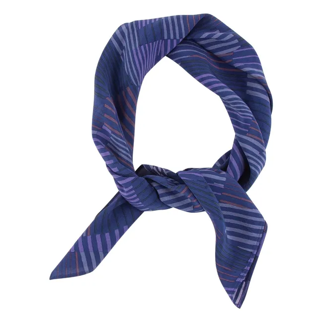 Foulard Scarvi | Bleu marine