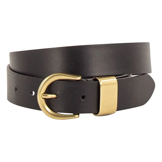 Cintura in pelle Miloa | Nero