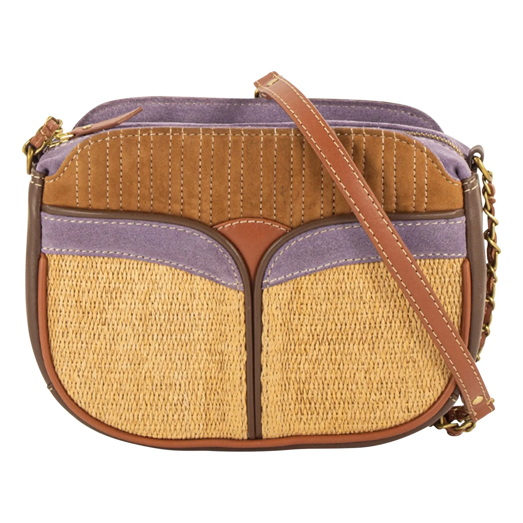 Sessùn Lilac Divine Leather Bag