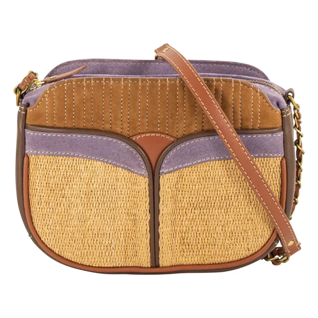 Sac Divine Cuir | 	Lilas
