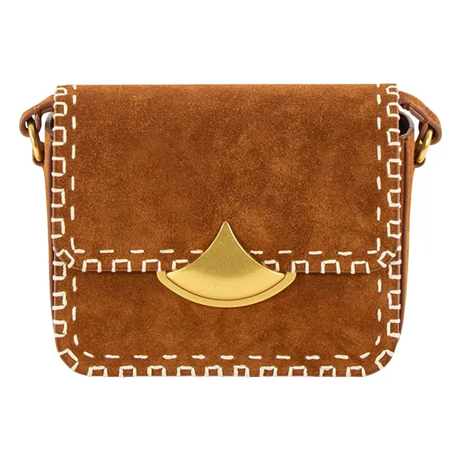 Sac Diviluz Mimo B Croûte de Cuir | Ambre