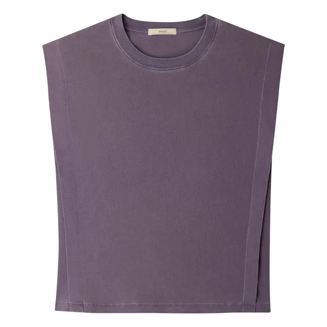 Camiseta de algodón Orlando | Violeta