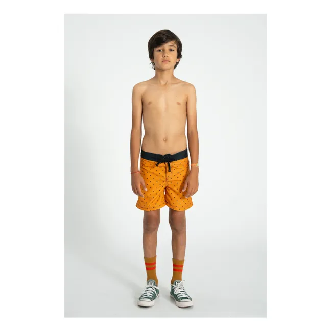 Heart Shorts Recycled Fiber | Camel