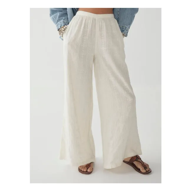 Pantalones Tess | Blanco