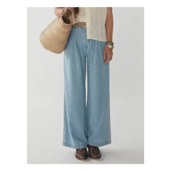 Pantalon Indira | Bleu