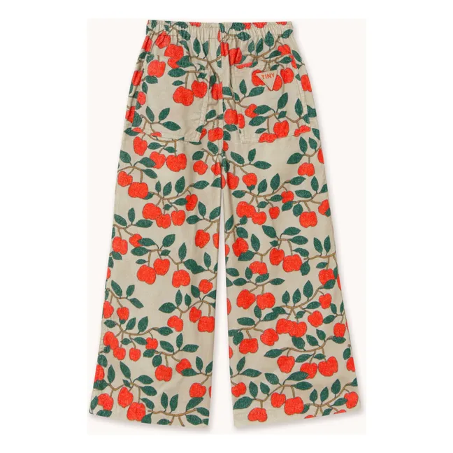 Pantalon Pommes Velours Côtelé | Beige