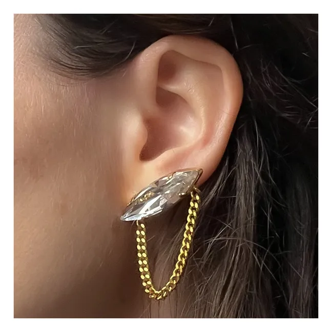 Pendientes Beauregard | Dorado