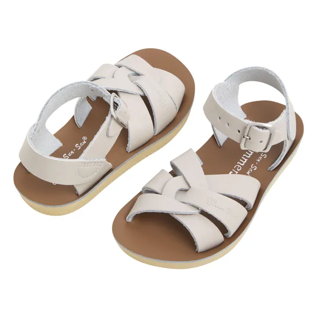Sandales Cuir Waterproof Swimmer | Beige