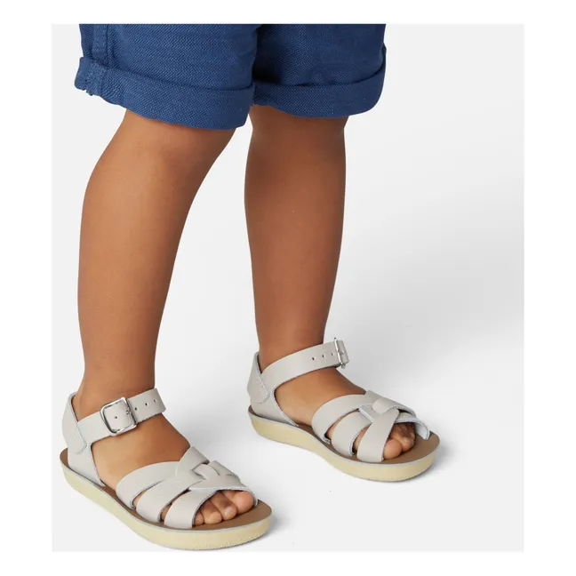 Sandalias de piel impermeables Swimmer | Beige