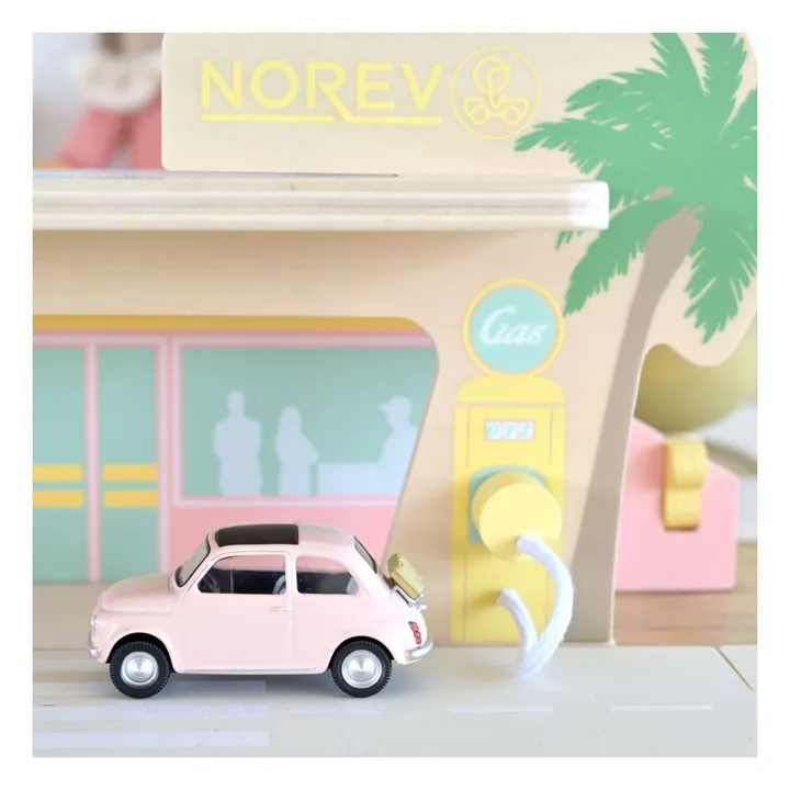 Voiture Fiat 500 1965 | Rose- Image produit n°2