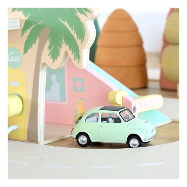 1965 Fiat 500 car | Green