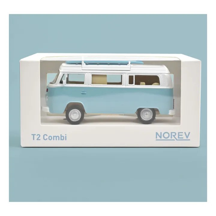Combi Volkswagen T2b Camper Van 1973 | Bleu- Image produit n°4