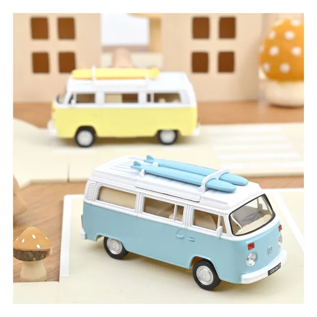 Combi Volkswagen T2b Camper Van 1973 | Bleu