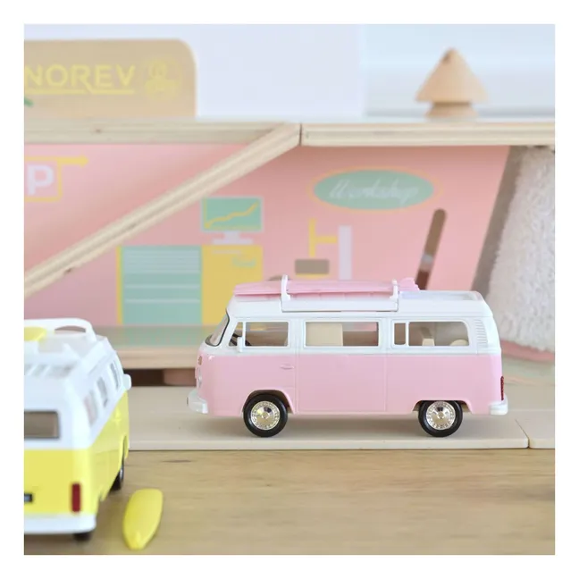 Combi Volkswagen T2b Camper Van 1973 | Rose