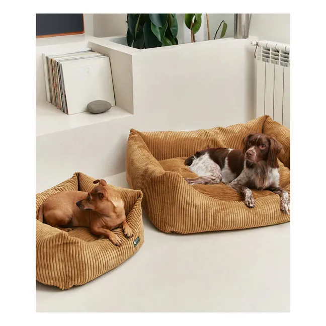 Panier pour chien en velours côtelé Snozy | 70