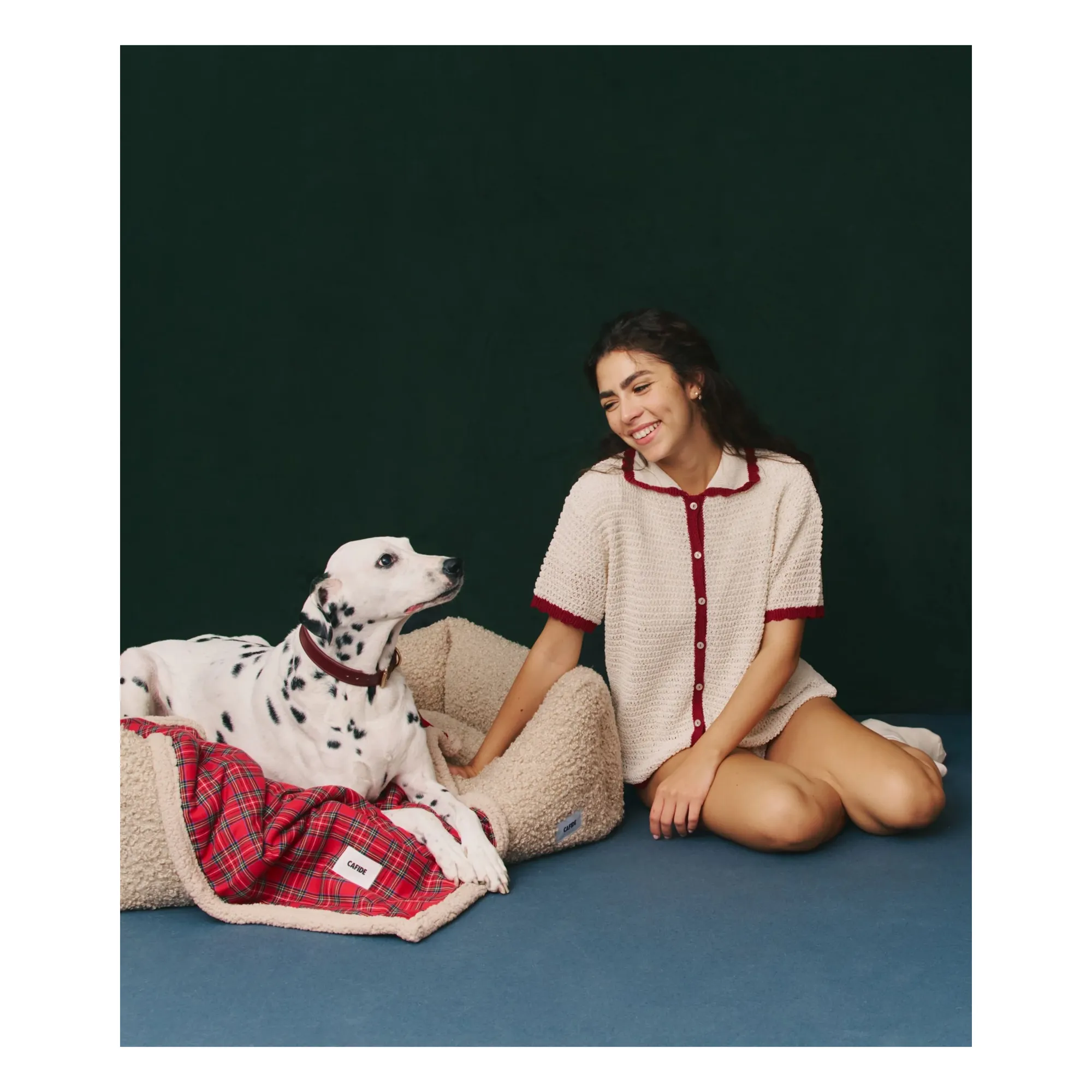 Plaid pour chien Toia | Rouge- Image produit n°2