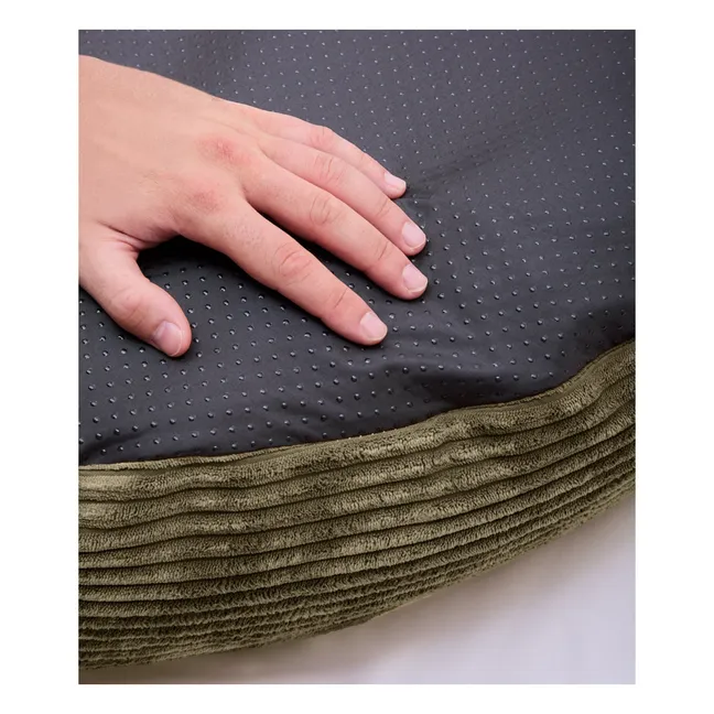 Nuba corduroy dog bed | Green