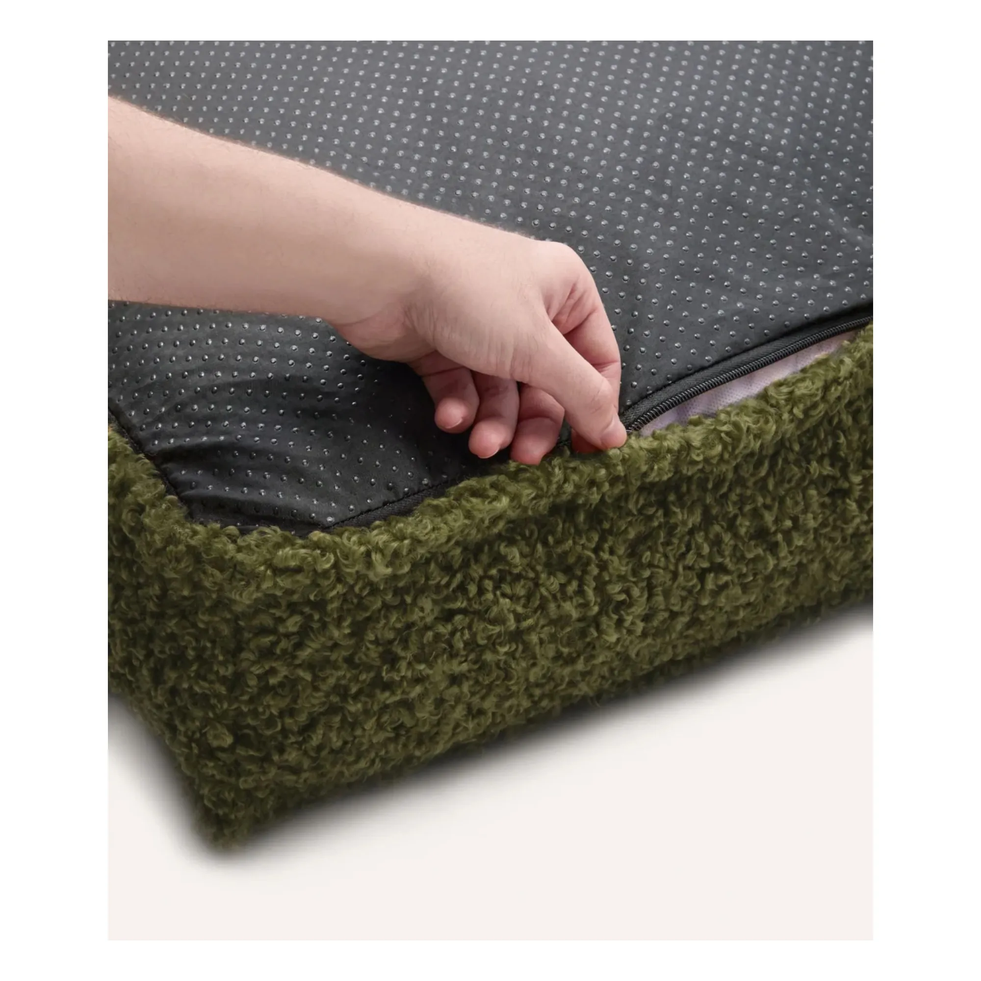 Matelas pour Chien en bouclette Cuadra | Vert- Image produit n°5