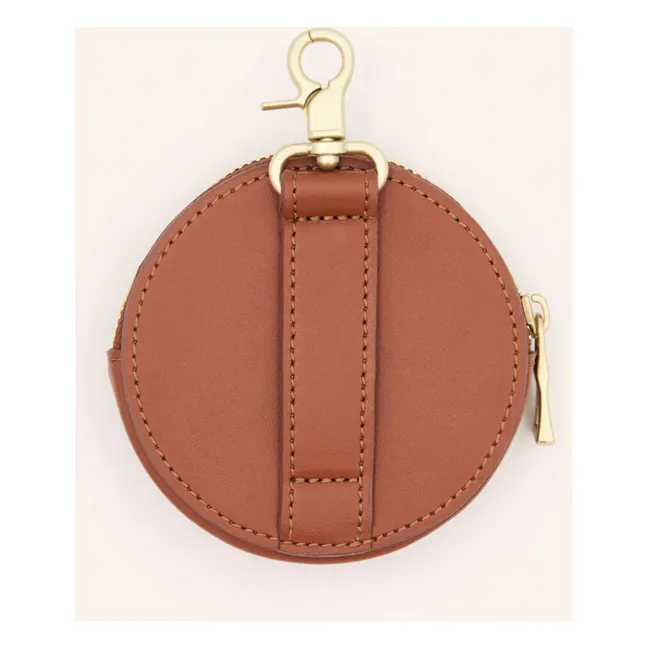 Sac à friandises en cuir vegan | Marron