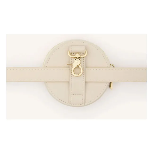 Sac à friandises en cuir vegan | Beige