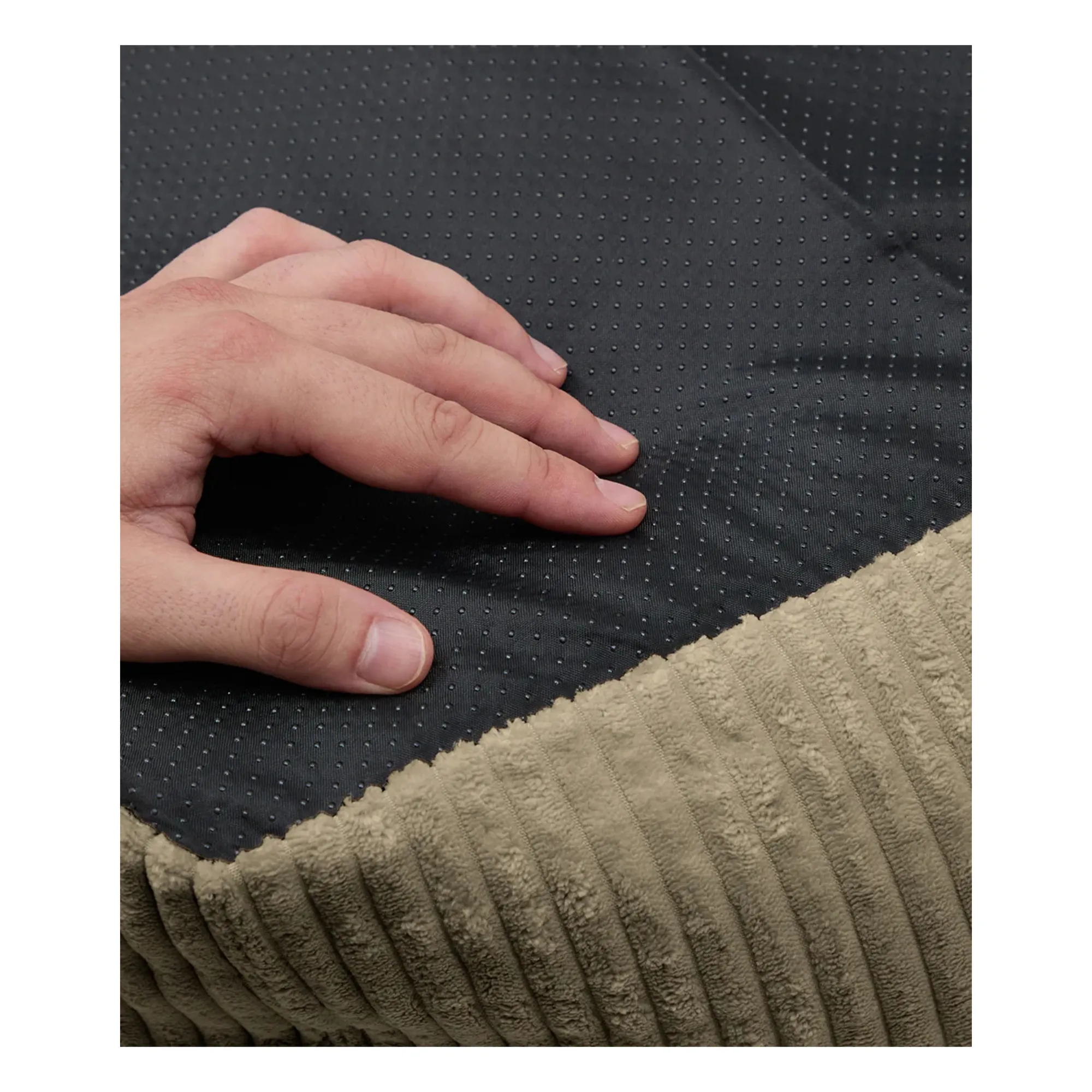 Panier pour chien en velours côtelé Snozy | Vert- Image produit n°8