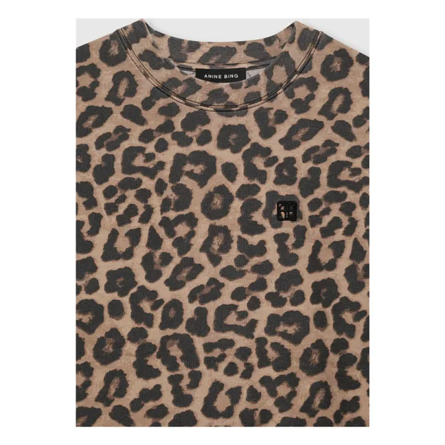 Beth Leopard Dress | Brown