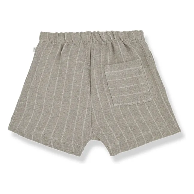 Peter Striped Shorts | Oatmeal