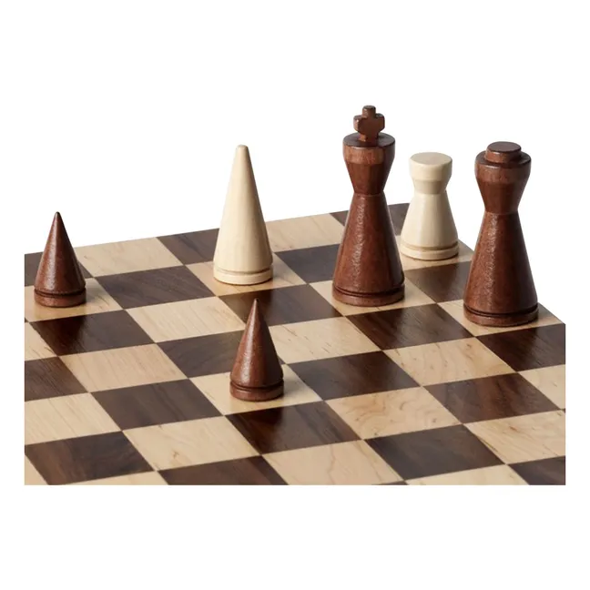 Wooden chess set