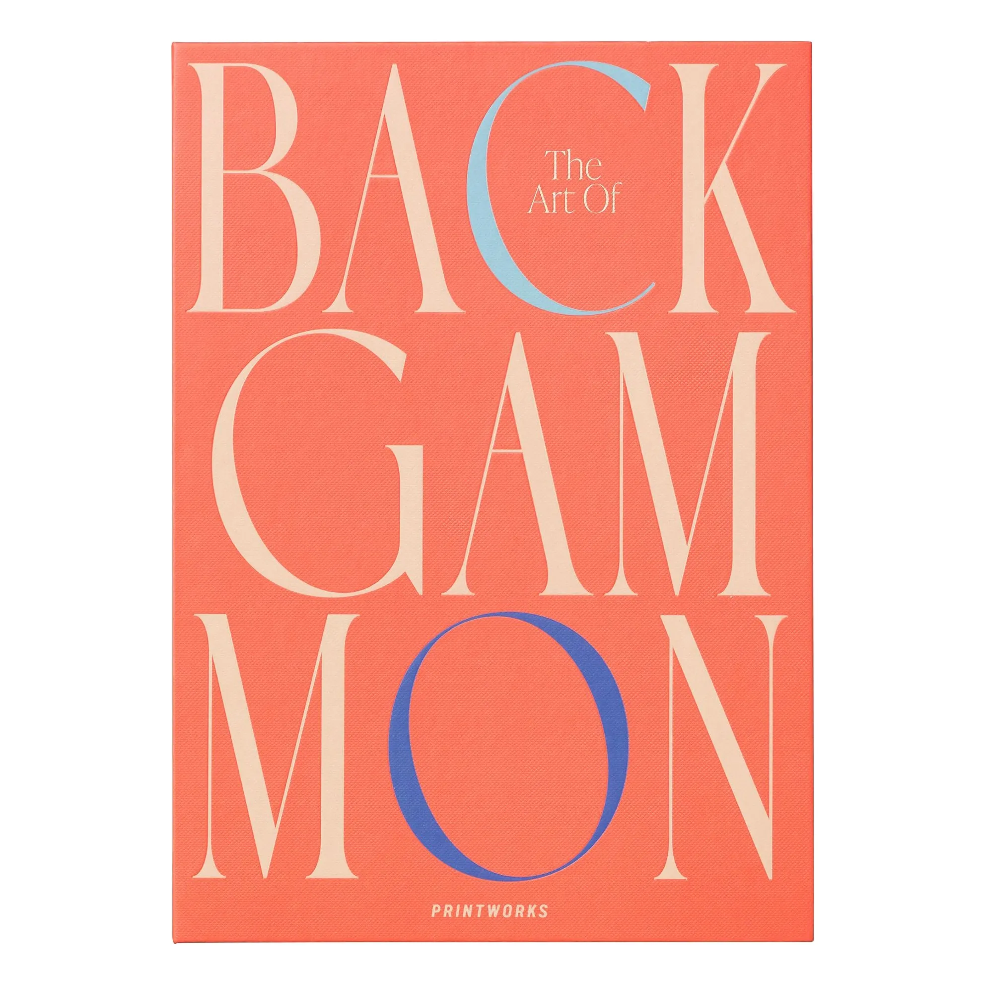 Printworks Red Backgammon Game