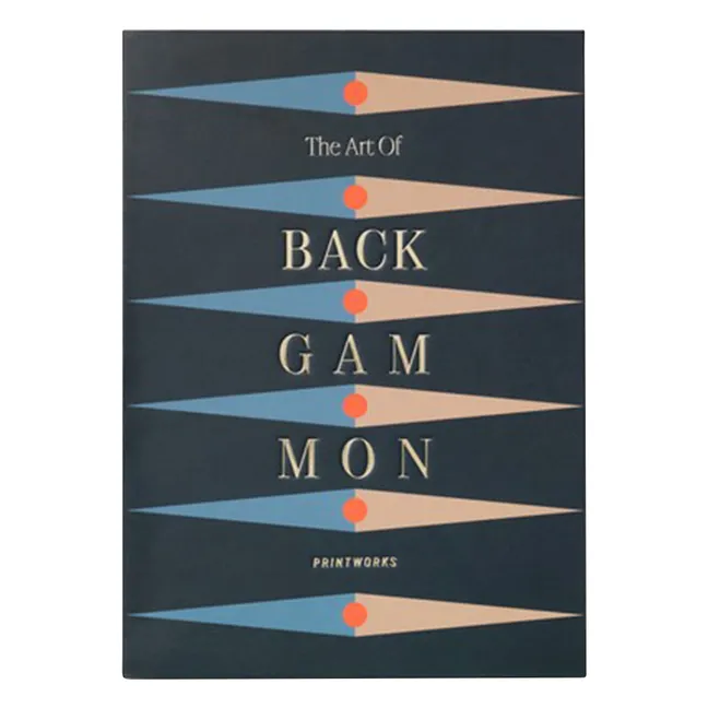 Juego de backgammon | Gris Oscuro