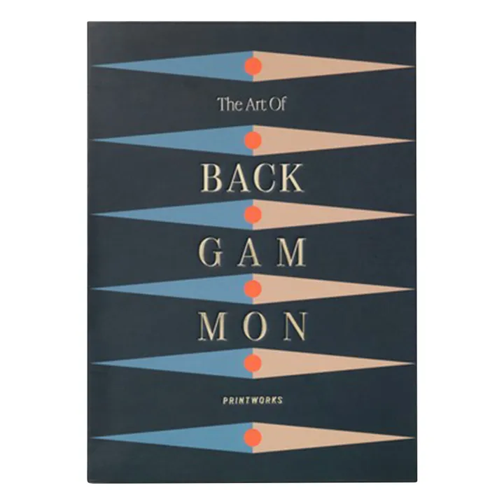 Jeu de Backgammon | Gris foncé- Image produit n°0