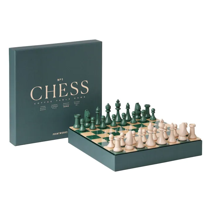 Jeu d'échecs | Vert foncé- Image produit n°0