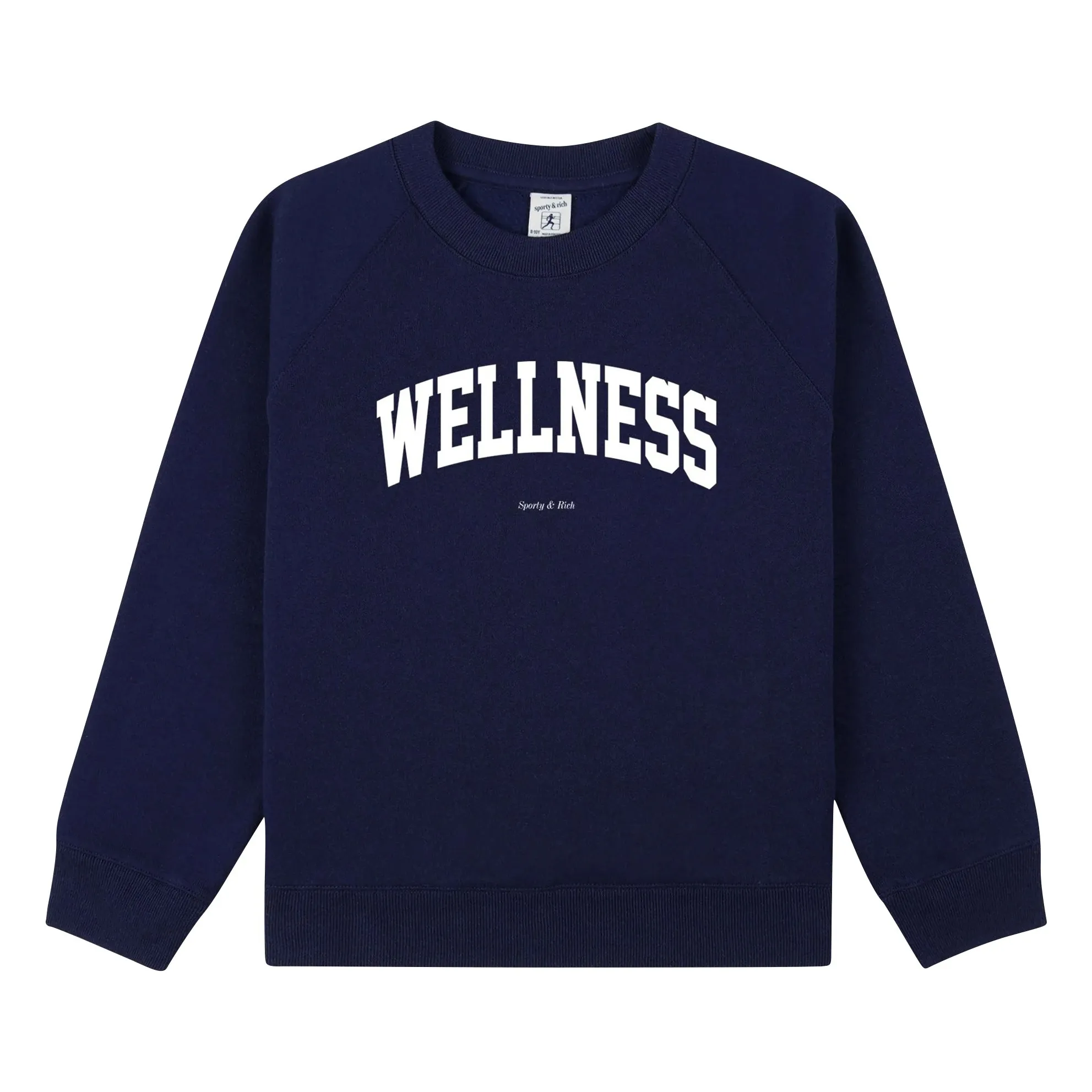 Sporty & Rich Unisex Kids Navy Blue Ivy Wellness Sweat