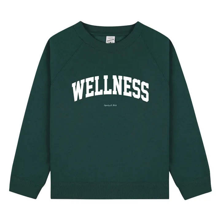 Sweat Wellness Ivy | Vert foncé- Image produit n°0