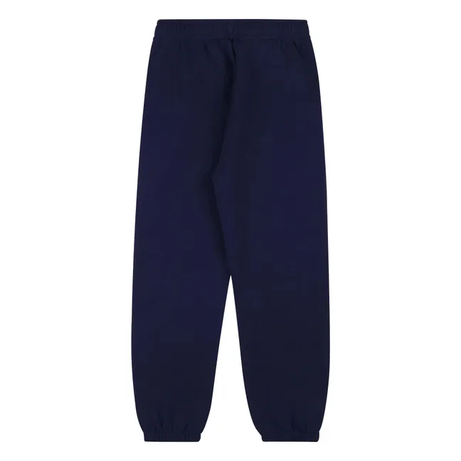Jogger Serif Logo | Bleu marine