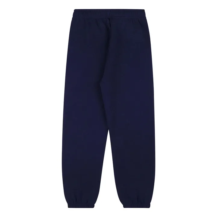Jogger Serif Logo | Bleu marine- Image produit n°3
