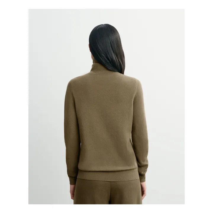 Klassischer Rollkragenpullover aus Kaschmir | Beige- Produktbild Nr. 3