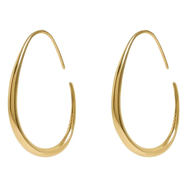Boucles d'Oreilles Yasmine | Doré