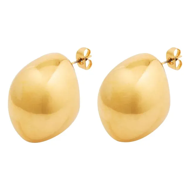 Pendientes Semilla | Dorado