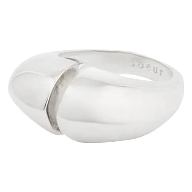 Half Moon Ring | Silver