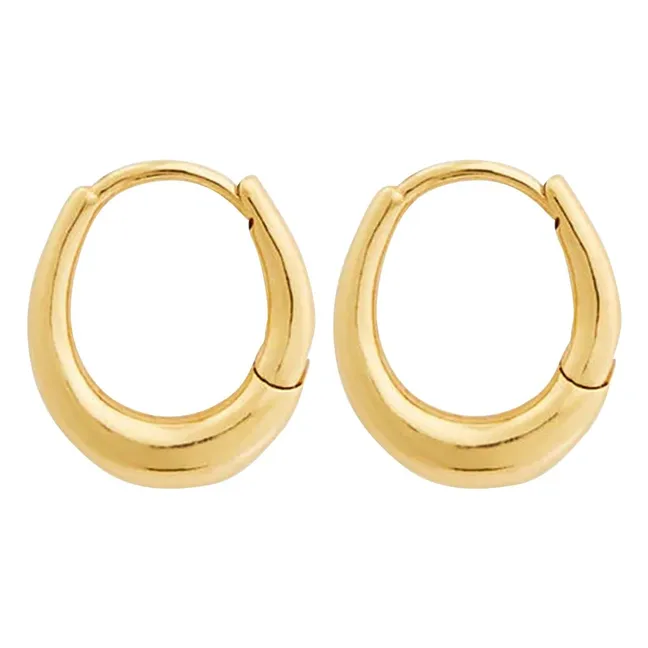 Kleine Kreolen | Gold