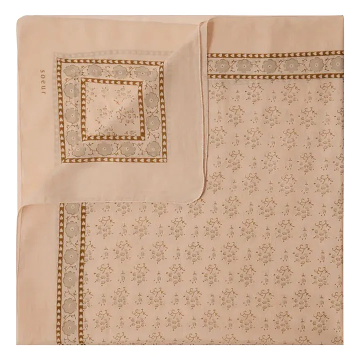 Foulard Classique Coton | Rose- Image produit n°0